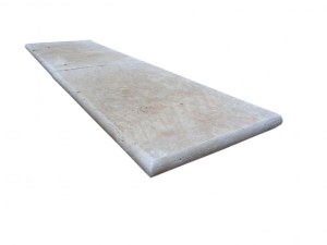 Travertin Beige Couvertine Sortant 35x61 cm