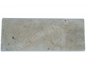 Travertin Beige Couvertine Goutte d'eau 25x61 cm