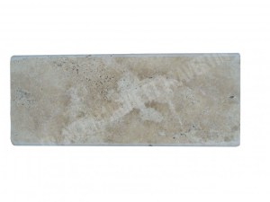 Travertin Beige Couvertine Goutte d'eau 25x61 cm