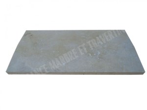 Travertin Beige Couvertine Double Pente 30,5x61 cm