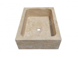 Travertin Classique Beige Evier 60x45 cm Boucharde