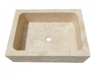 Travertin Classique Beige Evier 60x45 cm Boucharde