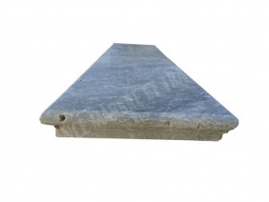 Travertin Silver Couvertine Sortant 30,5x61 cm