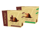 Truffes en chocolat avec noisettes