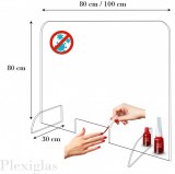 Plexiglas Vitre de protection Hygiaphone