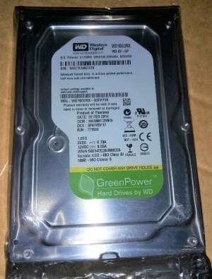 Lot de Disques Durs 1 To - Western Digital AV Series (Réf. WD10EURX)